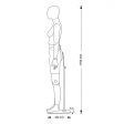 Image 1 : Vollbewegliche damen schaufensterfiguren grau, diese ...