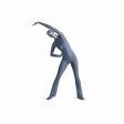 Image 7 : Damen Sportschaufensterfigur grau (RAL7042) in ...