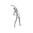 Image 1 : Damen Sportschaufensterfigur grau (RAL7042) in ...