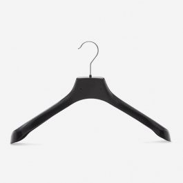 WHOLESALE HANGERS - PLASTIC HANGERS : 190 x plastic coat hangers 36cm
