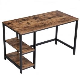 RETAIL DISPLAY FURNITURE : 2 shelf industrial desk