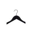 Image 1 : 50 Wooden hangers - Black - 39 ...
