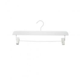 Grucce con pinzas 50 Grucce legno bianco con pinze 38 cm Cintres magasin