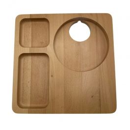Prodotti allestimento hotel 50 X Vaschette di cortesia 260 x 260 mm Mobilier shopping