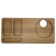 Image 0 : 50 x Wooden courtesy trays ...