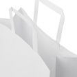 Image 3 : White Kraft 80g paper bag ...