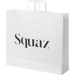 Custom paper bags Black counter for store 250cm Mobilier shopping