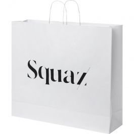 Sacchetti di carta personalizzati 90-100g Sacchetto di carta kraft XXL 49,5x14x44 cm Tote bags