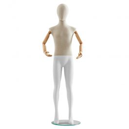 CHILD MANNEQUINS : Abstract children's display mannequin 155cm