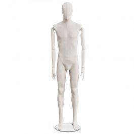 MALE MANNEQUINS : Abstract male display mannequin, skinny, upright positi