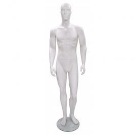 MALE MANNEQUINS - ABSTRACT MANNEQUINS : Abstract man mannequin white color