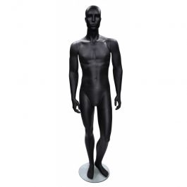 MALE MANNEQUINS - ABSTRACT MANNEQUINS : Abstract man mannequin black finish