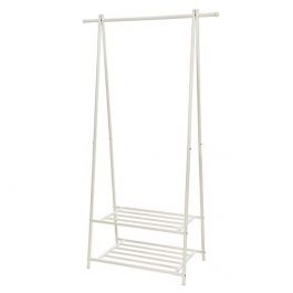 STENDER PER ABBIGLIAMENTO - STENDER ARMADIO : Armadio stender metallo bianco supporto a 2 livelli