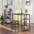 Image 3 : Bar Table with 3 Shelves ...