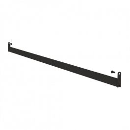 ARREDAMENTO NEGOZI - ACCESSORI GONDOLE NEGOZI : Barra appendiabiti 100 cm nera