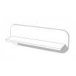 Image 1 : HIGH GLOSSY WHITE WALL SHELF ...