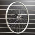 Image 1 : Black bicycle wheel support for ...