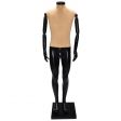 Image 2 : Male mannequin in beige fabric ...