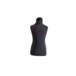 CHILD MANNEQUIN BUST - TAILORED BUST KIDS : Black child bust 3-4 years