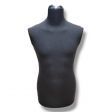 Image 0 : Black fabric male tailor bust ...