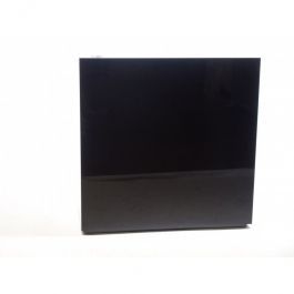 COUNTERS DISPLAY & GONDOLAS - MODERN COUNTER DISPLAY : Black glossy counter 100 cm
