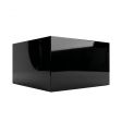 Image 0 : Black cube-shaped display stand ...