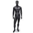 Image 0 : Black finish male mannequins stilized ...