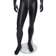 Image 4 : Black finish male mannequins stilized ...