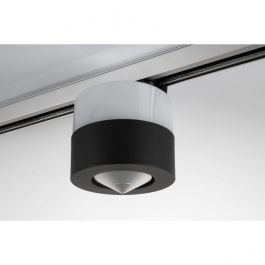 RETAIL LIGHTING SPOTS - STORE SOUND EQUIPMENT : Black newtech cono on-rail speaker