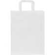Image 1 : Bolsa de papel kraft blanco ...