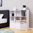 Image 0 : Boockcase white storage shelf for ...