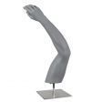 Image 3 : Bras de mannequin homme gris ...
