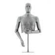 Image 0 : Buste de mannequin homme flexible ...