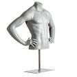 Image 2 : Pecho de maniquí deportivo - gris ...