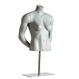 Image 1 : Busto Maniquí Mujer Gris RAL7042 ...