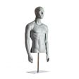Image 2 : Busto di manichino grigio RAL7042 ...