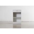 Image 1 : Glossy white wood office cabinet ...