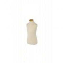 CHILD MANNEQUIN BUST - TAILORED BUST KIDS : Child bust beige color bs6-8/e