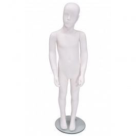 Abstract mannequin Child window mannequin 4 years old white finish Mannequins vitrine