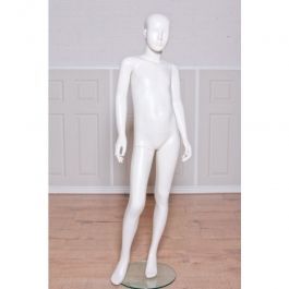 CHILD MANNEQUINS : Child window mannequins 10 years old white color