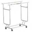 Image 0 : Chrome finish garment rail