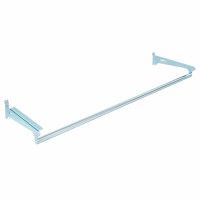 Accessories store gondolas Chrome shelf support with tailoring bar Mobilier bureau