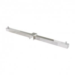 Clothing rail straight Chromed metal clothing rails Portants shopping