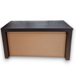 COUNTERS DISPLAY & GONDOLAS : Classic counter 180cm black and brown
