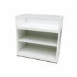 Image 1 : White counter, with display case ...