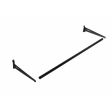 Image 0 : Clothing bar black finish for ...