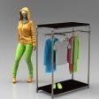 Image 0 : Clothing rack for store with ...