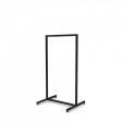 Image 0 : Straight black magazine rack 60x ...