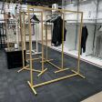 Image 1 : Clothes Rack for gold-finished ...