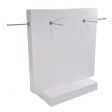Image 0 : Superhigh glossy white clothes rack ...